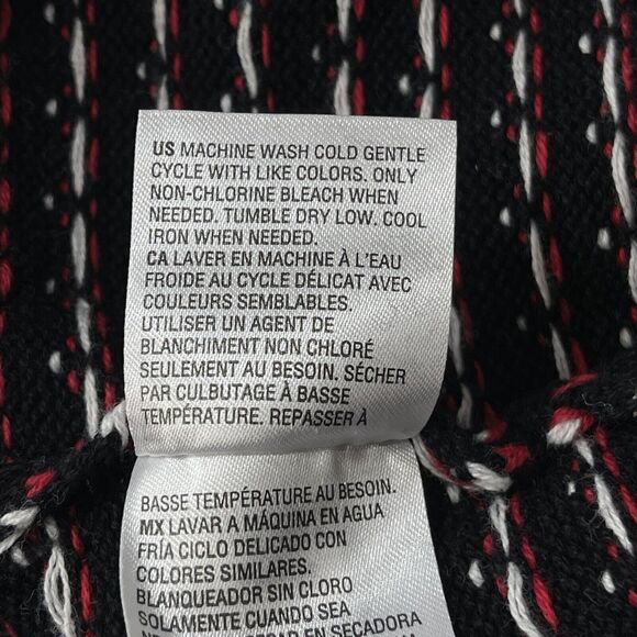 Karen Scott XX-Large Turtleneck Sweater Tight Knit Long Sleeve Stretch Black New - Picture 8 of 8